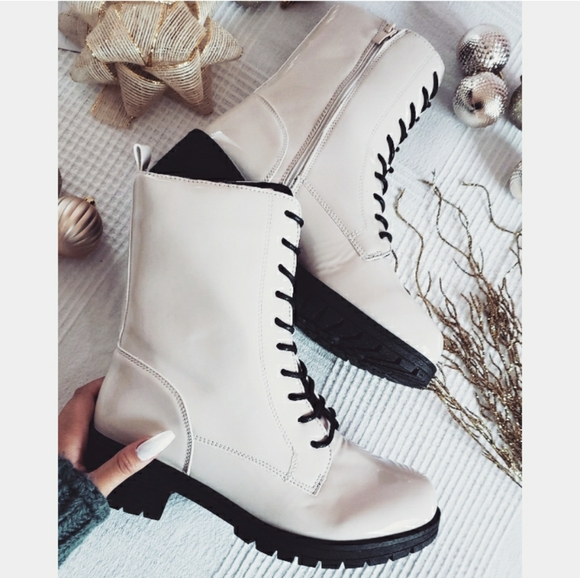 🆕️Wish List collection// stone combat boot - Picture 9 of 9